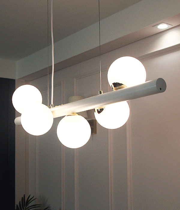 뱅글 5등 식탁전등 LED식탁등