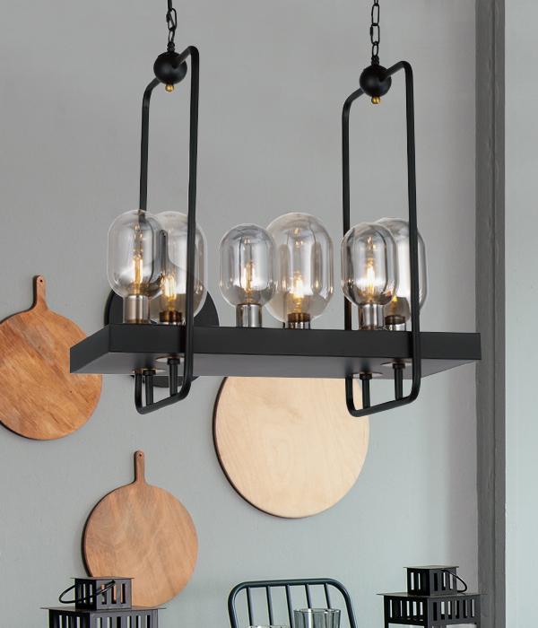 루인 6등 펜던트 식탁조명등