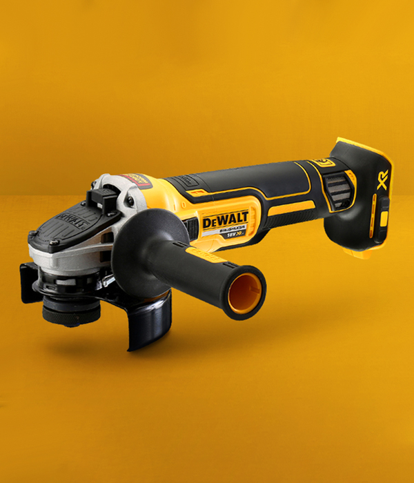 WW 디월트 18V 브러쉬리스 충전 그라인더 - 슬라이더 스위치 DCG405N (베어툴)
