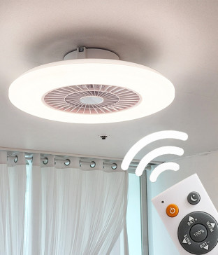 산드라 천장선풍기 리모컨방등 (삼색변환)